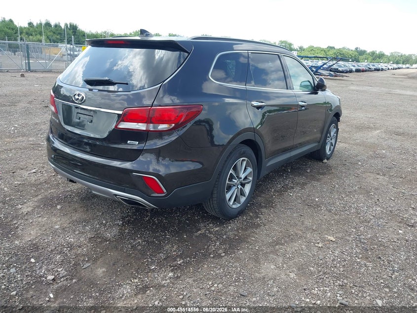 2017 Hyundai Santa fe VIN KM8SMDHF8HU199151 IAAI salvage auction — FRONT END, Salvage (Ohio), sold $2,200 on 2026-07-22 (photo 4)