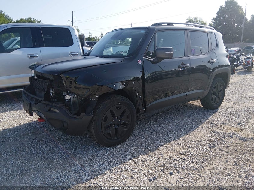 2018 Jeep Renegade VIN ZACCJBCBXJPH97307 IAAI salvage auction — FRONT END, Salvage (Missouri), sold $2,250 on 2026-08-03 (photo 2)