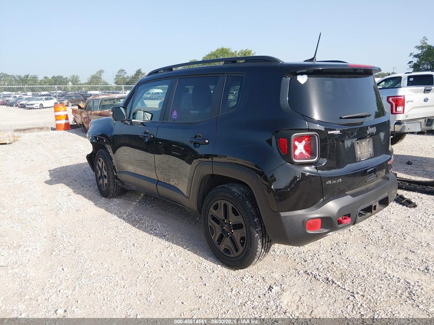 2018 Jeep Renegade VIN ZACCJBCBXJPH97307 IAAI salvage auction — FRONT END, Salvage (Missouri), sold $2,250 on 2026-08-03 (photo 3)
