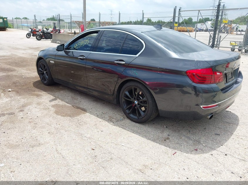 2016 BMW 5er VIN WBA5B3C57GG256840 IAAI salvage auction — FRONT END, Salvage Title, sold $2,750 on 2026-07-21 (photo 3)