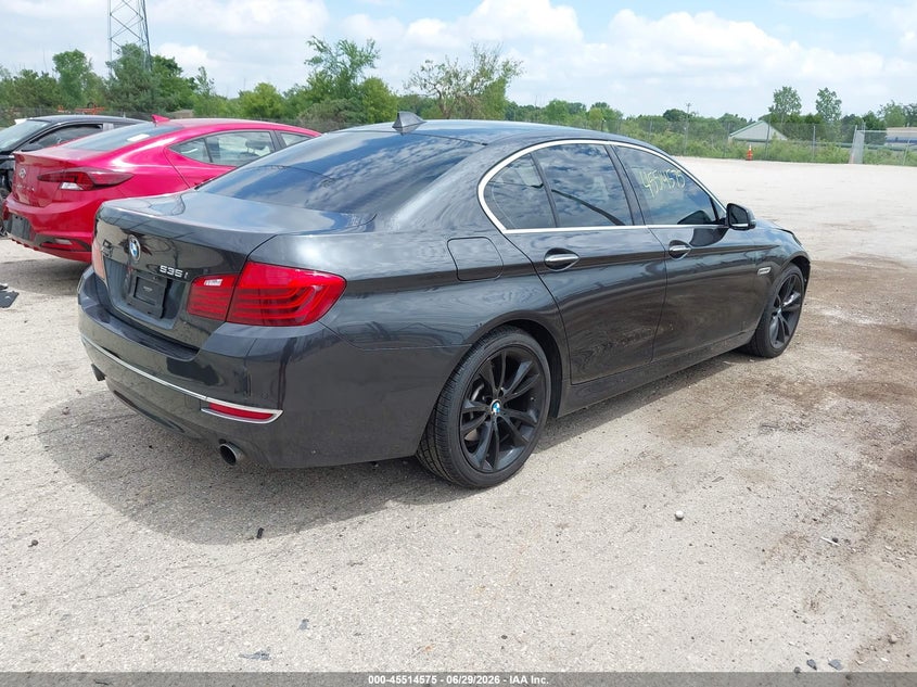 2016 BMW 5er VIN WBA5B3C57GG256840 IAAI salvage auction — FRONT END, Salvage Title, sold $2,750 on 2026-07-21 (photo 4)