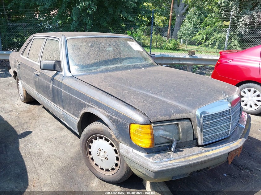 1987 Mercedes-benz 300 VIN WDBCB25D6HA304260 IAAI salvage auction — NORMAL WEAR, Clear (North Carolina), sold $725 on 2026-07-09 (photo 1)