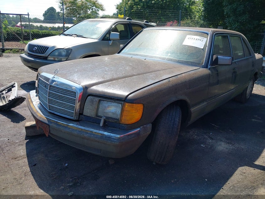 1987 Mercedes-benz 300 VIN WDBCB25D6HA304260 IAAI salvage auction — NORMAL WEAR, Clear (North Carolina), sold $725 on 2026-07-09 (photo 6)