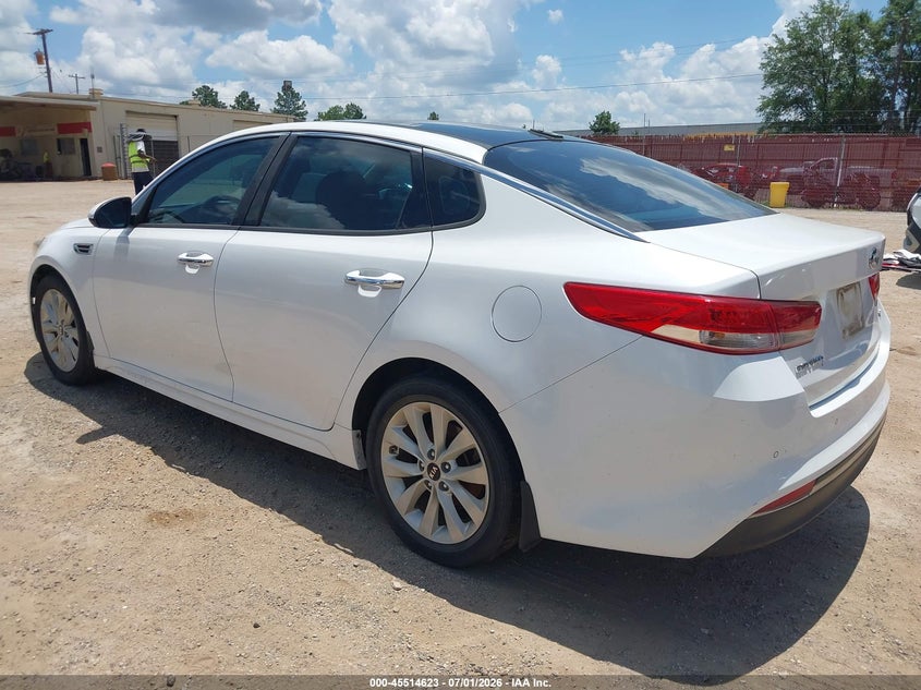 2016 Kia Optima VIN 5XXGU4L37GG012719 IAAI salvage auction — NORMAL WEAR, Original (Texas), sold $625 on 2026-07-19 (photo 3)