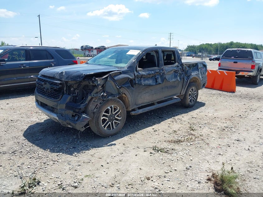 2024 Ford Ranger VIN 1FTER4KH0RLE34307 IAAI salvage auction — LEFT SIDE, Salvage (Wisconsin), sold $8,750 on 2026-08-20 (photo 2)