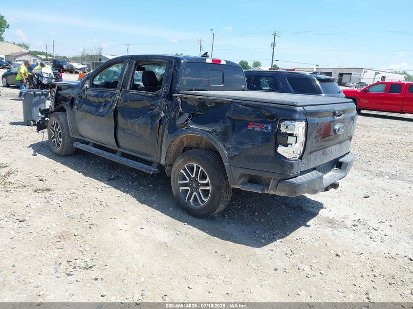 2024 Ford Ranger VIN 1FTER4KH0RLE34307 IAAI salvage auction — LEFT SIDE, Salvage (Wisconsin), sold $8,750 on 2026-08-20 (photo 3)