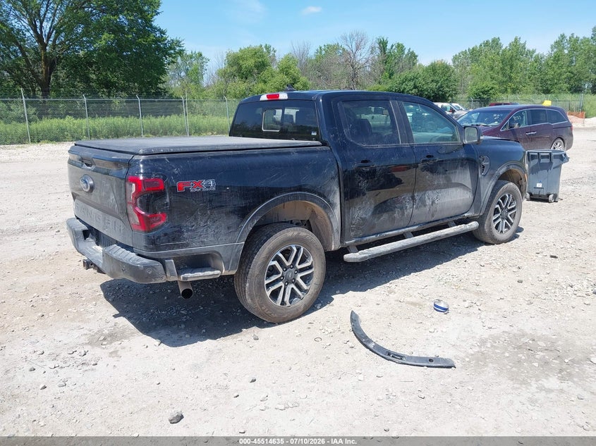 2024 Ford Ranger VIN 1FTER4KH0RLE34307 IAAI salvage auction — LEFT SIDE, Salvage (Wisconsin), sold $8,750 on 2026-08-20 (photo 4)