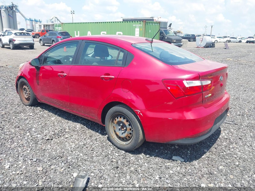 2016 Kia Rio VIN KNADN4A39G6600717 IAAI salvage auction — NORMAL WEAR, Clear (New York), sold $1,350 on 2026-07-14 (photo 3)