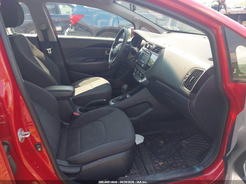 2016 Kia Rio VIN KNADN4A39G6600717 IAAI salvage auction — NORMAL WEAR, Clear (New York), sold $1,350 on 2026-07-14 (photo 5)
