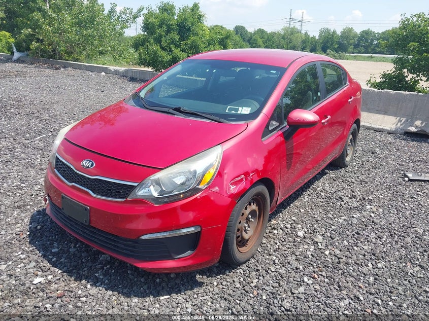 2016 Kia Rio VIN KNADN4A39G6600717 IAAI salvage auction — NORMAL WEAR, Clear (New York), sold $1,350 on 2026-07-14 (photo 6)