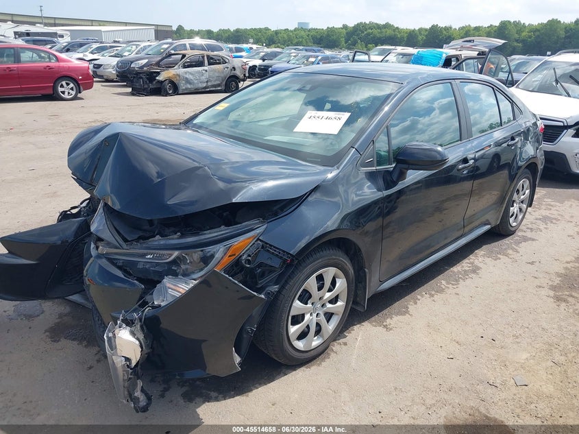 2022 Toyota Corolla VIN 5YFEPMAE8NP386165 IAAI salvage auction — FRONT END, Salvage (Ohio), sold $1,250 on 2026-07-28 (photo 2)