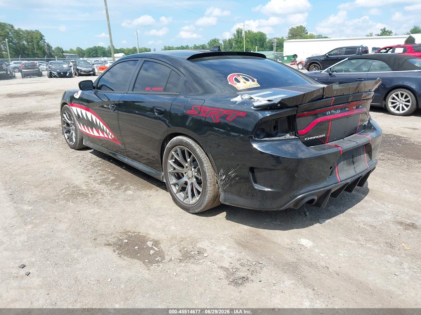 2016 Dodge Charger VIN 2C3CDXEJXGH199225 IAAI salvage auction — REAR END, Salvage (Virginia), sold $10,600 on 2026-07-31 (photo 3)