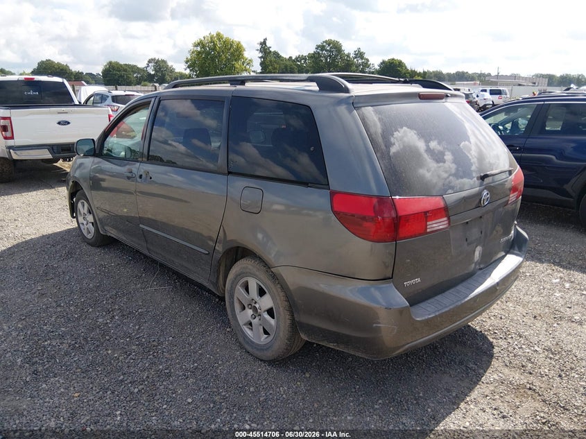 2005 Toyota Sienna VIN 5TDZA23C15S260188 IAAI salvage auction — NORMAL WEAR, Clear (Louisiana), sold $600 on 2026-07-15 (photo 3)