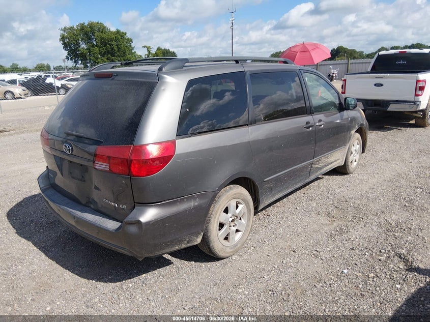 2005 Toyota Sienna VIN 5TDZA23C15S260188 IAAI salvage auction — NORMAL WEAR, Clear (Louisiana), sold $600 on 2026-07-15 (photo 4)