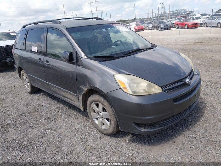 2005 Toyota Sienna VIN 5TDZA23C15S260188 IAAI salvage auction — NORMAL WEAR, Clear (Louisiana), sold $600 on 2026-07-15 (photo 1)