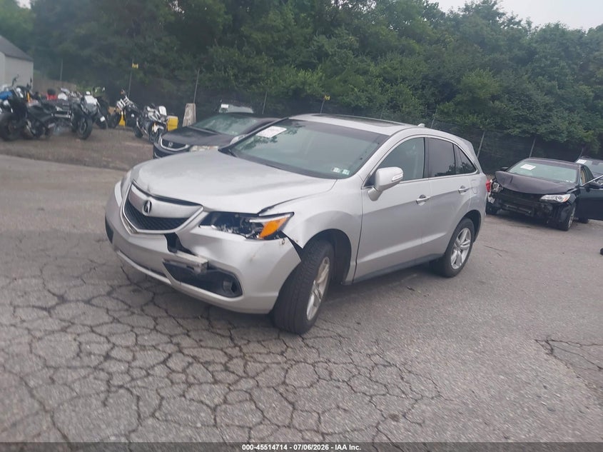 2015 Acura Rdx VIN 5J8TB4H3XFL029446 IAAI salvage auction — FRONT END, Salvage (Pennsylvania), sold $2,050 on 2026-07-17 (photo 2)