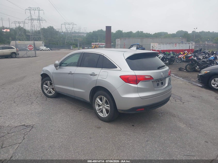 2015 Acura Rdx VIN 5J8TB4H3XFL029446 IAAI salvage auction — FRONT END, Salvage (Pennsylvania), sold $2,050 on 2026-07-17 (photo 3)