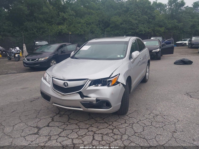 2015 Acura Rdx VIN 5J8TB4H3XFL029446 IAAI salvage auction — FRONT END, Salvage (Pennsylvania), sold $2,050 on 2026-07-17 (photo 6)