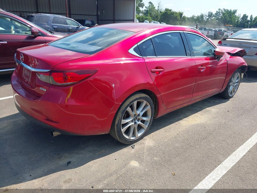 2014 Mazda 6 VIN JM1GJ1V69E1162371 IAAI salvage auction — FRONT END, Salvage (Mississippi), sold $400 on 2026-07-30 (photo 4)