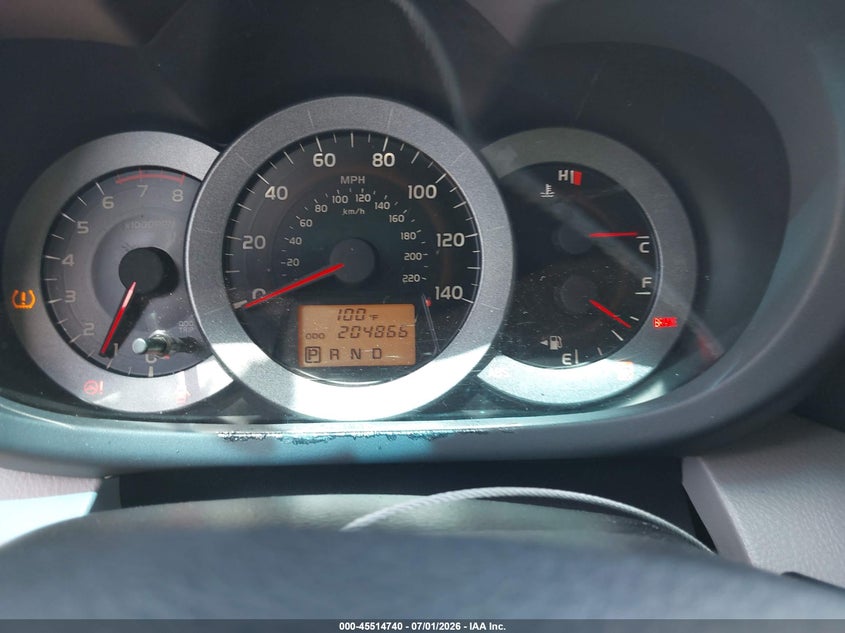 2009 Toyota Rav4 VIN JTMZF33V69D006454 IAAI salvage auction — SIDE, Original (Texas), sold $1,300 on 2026-08-02 (photo 7)