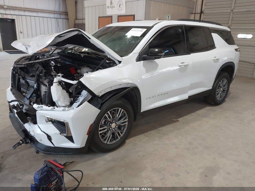 2026 Chevrolet Traverse VIN 1GNERGKS9TJ146406 IAAI salvage auction — FRONT END, Salvage (North Carolina), sold $9,200 on 2026-07-30 (photo 2)