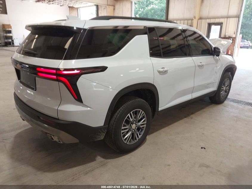 2026 Chevrolet Traverse VIN 1GNERGKS9TJ146406 IAAI salvage auction — FRONT END, Salvage (North Carolina), sold $9,200 on 2026-07-30 (photo 4)