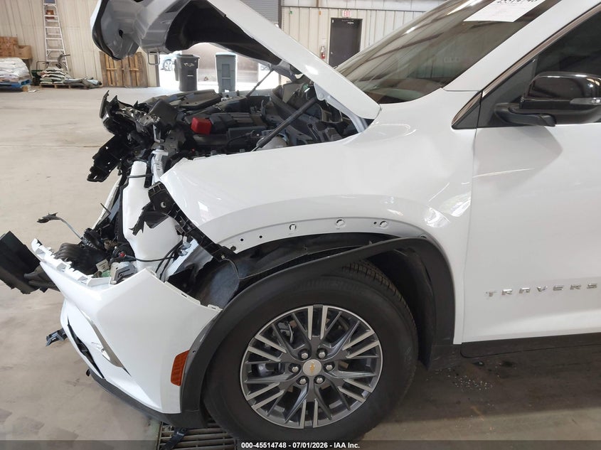2026 Chevrolet Traverse VIN 1GNERGKS9TJ146406 IAAI salvage auction — FRONT END, Salvage (North Carolina), sold $9,200 on 2026-07-30 (photo 6)