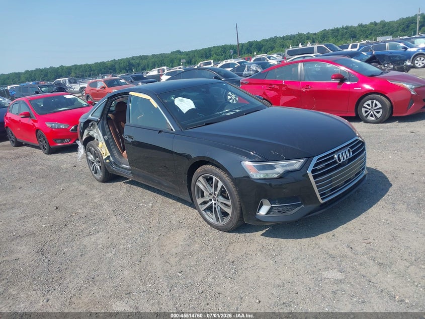 2022 Audi A6 VIN WAUD3BF22NN016768 — IAAI salvage auction photo
