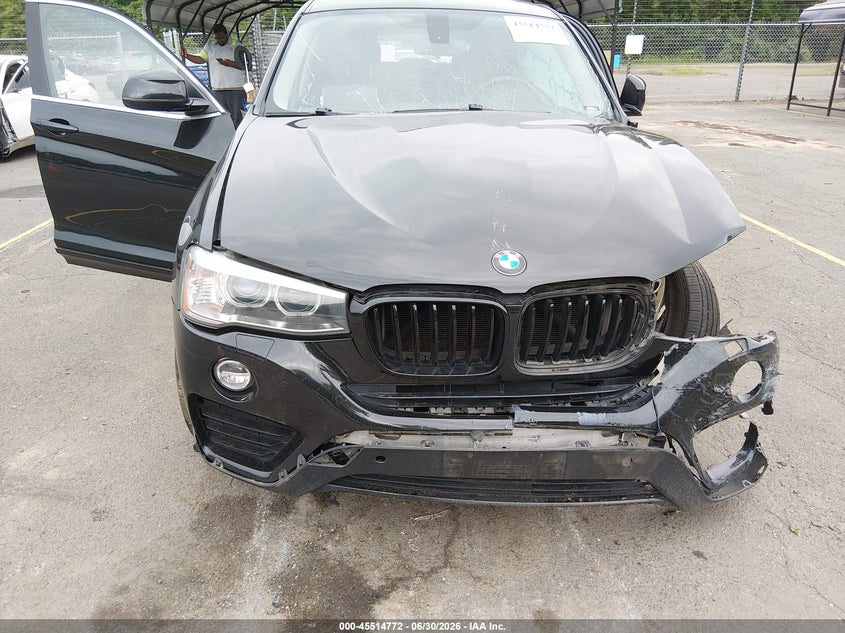 2016 BMW X4 VIN 5UXXW3C56G0M90362 IAAI salvage auction — FRONT END, Salvage Title, sold $2,400 on 2026-07-16 (photo 6)