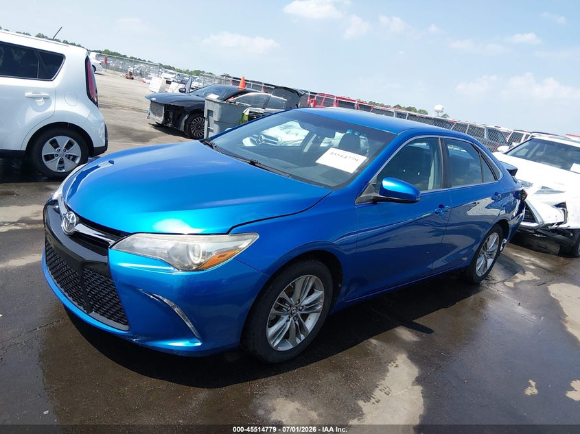2017 Toyota Camry VIN 4T1BF1FKXHU742444 IAAI salvage auction — REAR END, Salvage (North Carolina), sold $3,100 on 2026-07-19 (photo 2)