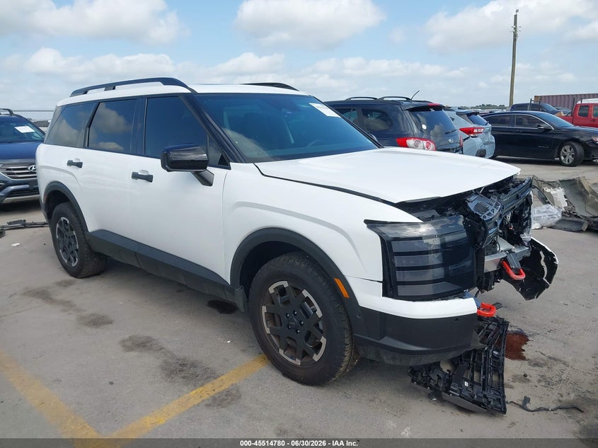 2026 Hyundai Palisade VIN KM8RJES29TU061985 IAAI salvage auction — LEFT FRONT, Salvage (Texas), sold $18,500 on 2026-07-30 (photo 1)