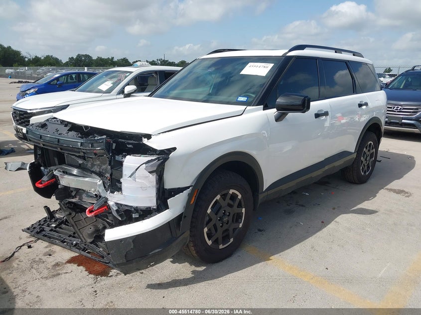 2026 Hyundai Palisade VIN KM8RJES29TU061985 IAAI salvage auction — LEFT FRONT, Salvage (Texas), sold $15,200 on 2026-07-12 (photo 2)