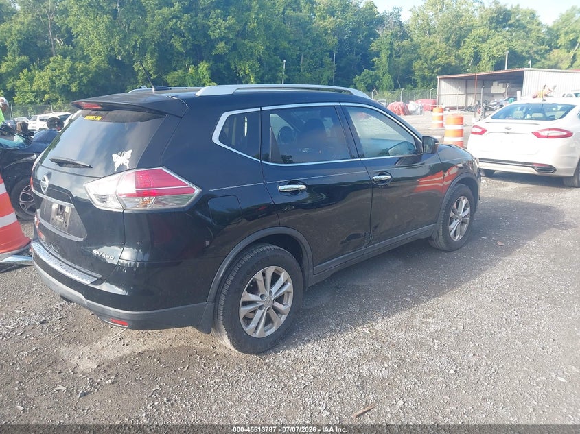 2015 Nissan Rogue VIN KNMAT2MV6FP548226 IAAI salvage auction — FRONT END, Clear (Virginia), sold $175 on 2026-07-21 (photo 4)