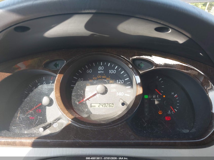 2002 Toyota Highlander VIN JTEHF21A620053644 IAAI salvage auction — FRONT END, Clear (New Jersey), sold $425 on 2026-07-16 (photo 7)