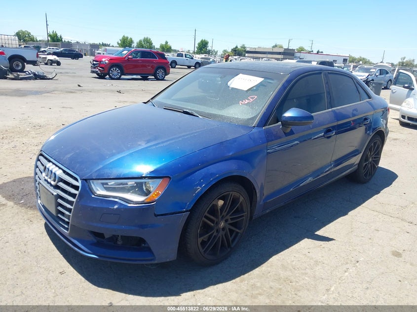 2016 Audi A3 VIN WAUA7GFF3G1064460 IAAI salvage auction — NORMAL WEAR, Clear - Dealer Only (California), sold $1,000 on 2026-07-29 (photo 2)