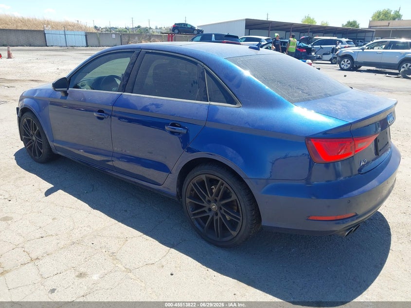 2016 Audi A3 VIN WAUA7GFF3G1064460 IAAI salvage auction — NORMAL WEAR, Clear - Dealer Only (California), sold $1,000 on 2026-07-29 (photo 3)