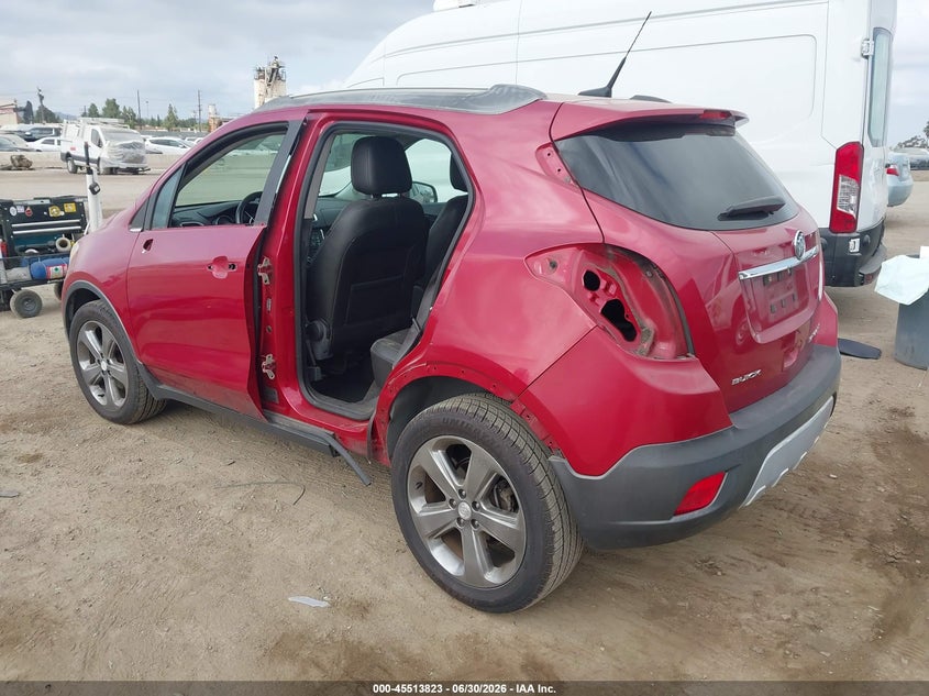 2013 Buick Encore VIN KL4CJBSB5DB210652 IAAI salvage auction — LEFT SIDE, Salvage Title, sold $825 on 2026-07-29 (photo 3)