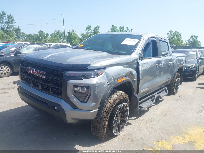 2026 Gmc Canyon VIN 1GTP2BEK2T1113896 IAAI salvage auction — ROLLOVER, Salvage (Ohio), sold $12,100 on 2026-07-31 (photo 2)