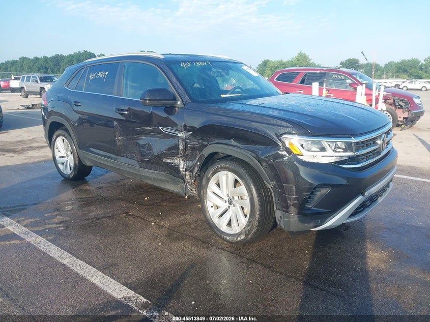 2022 Volkswagen Atlas cross sport VIN 1V2KE2CA5NC224881 — IAAI salvage auction photo