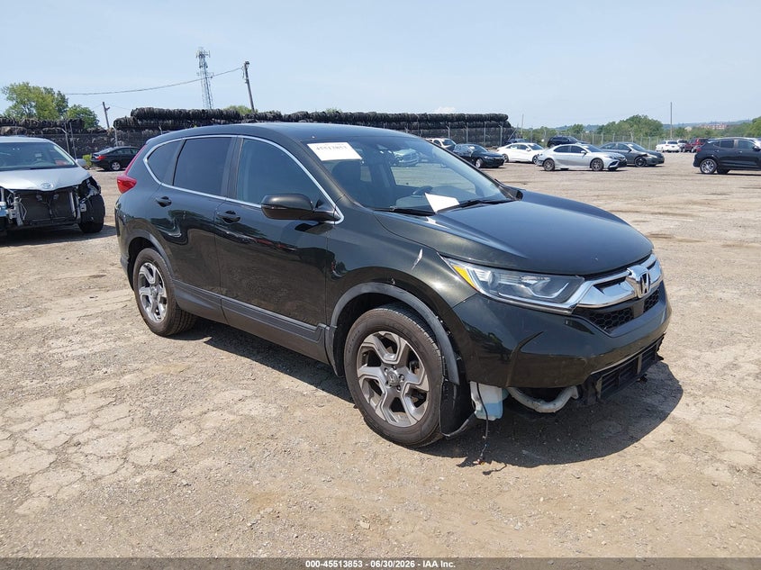 2018 Honda Cr-v VIN 7FARW2H86JE068631 IAAI salvage auction — RIGHT FRONT, Salvage (Pennsylvania), sold $7,400 on 2026-07-31 (photo 1)