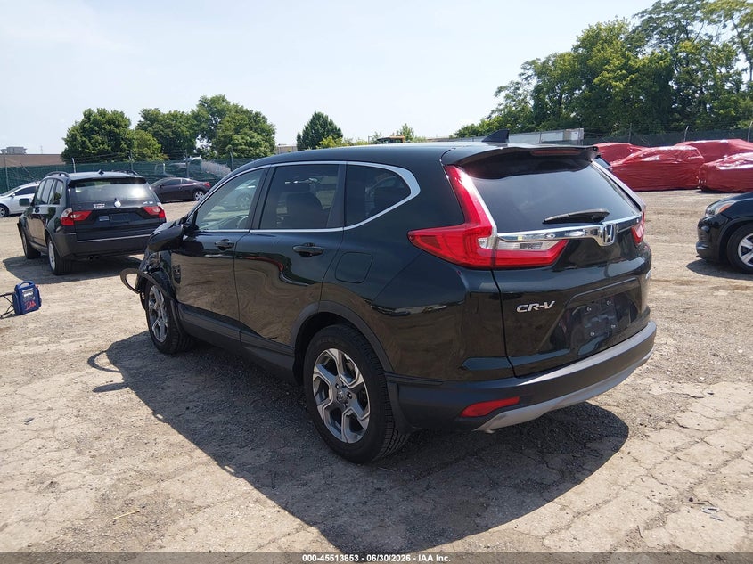 2018 Honda Cr-v VIN 7FARW2H86JE068631 IAAI salvage auction — RIGHT FRONT, Salvage (Pennsylvania), sold $7,400 on 2026-07-31 (photo 3)