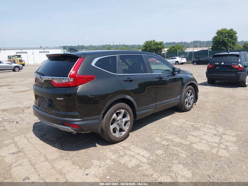 2018 Honda Cr-v VIN 7FARW2H86JE068631 IAAI salvage auction — RIGHT FRONT, Salvage (Pennsylvania), sold $7,400 on 2026-07-31 (photo 4)