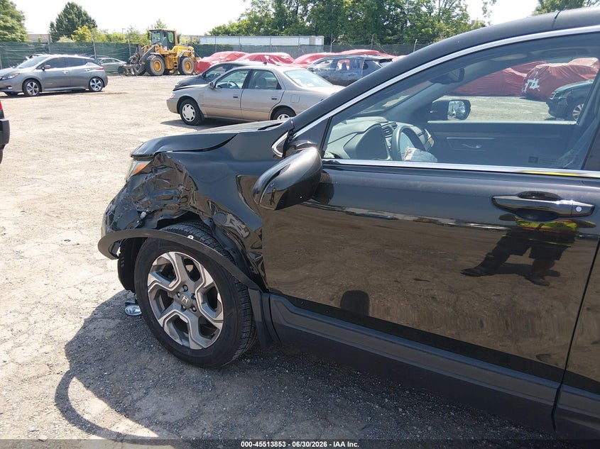 2018 Honda Cr-v VIN 7FARW2H86JE068631 IAAI salvage auction — RIGHT FRONT, Salvage (Pennsylvania), sold $7,400 on 2026-07-31 (photo 6)