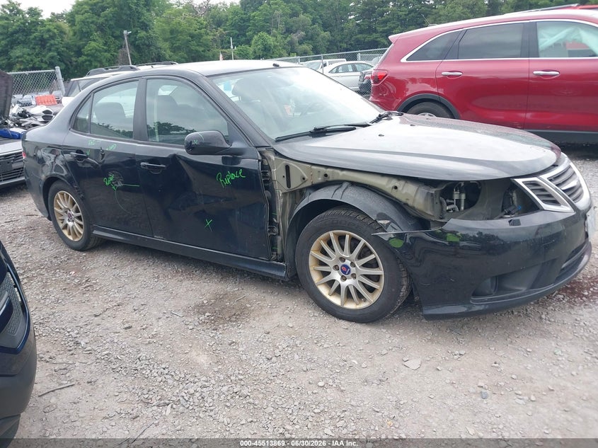 2010 Saab 9-3 VIN YS3FA4MY6A1613131 IAAI salvage auction — FRONT & REAR, Mv-907A (New York), sold $275 on 2026-08-04 (photo 1)