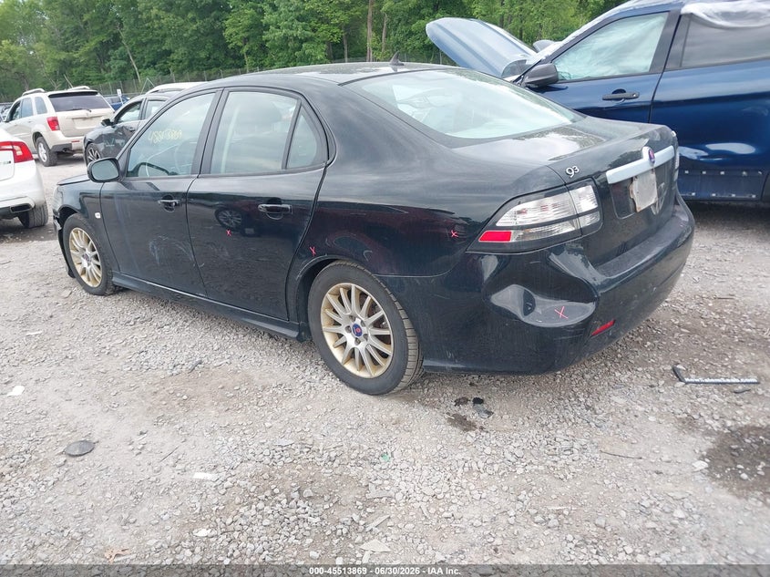2010 Saab 9-3 VIN YS3FA4MY6A1613131 IAAI salvage auction — FRONT & REAR, Mv-907A (New York), sold $275 on 2026-08-04 (photo 3)