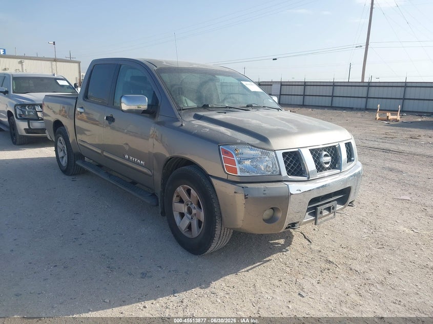 2006 Nissan TITAN VIN 1N6BA07AX6N550688 IAAI salvage auction — REAR END, Original (Texas), sold $100 on 2026-07-09 (photo 1)