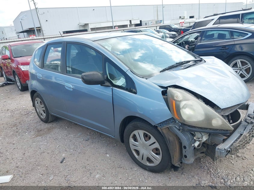 2011 Honda Fit VIN JHMGE8H31BC021923 IAAI salvage auction — FRONT END, Salvage (Texas), sold $75 on 2026-07-23 (photo 1)