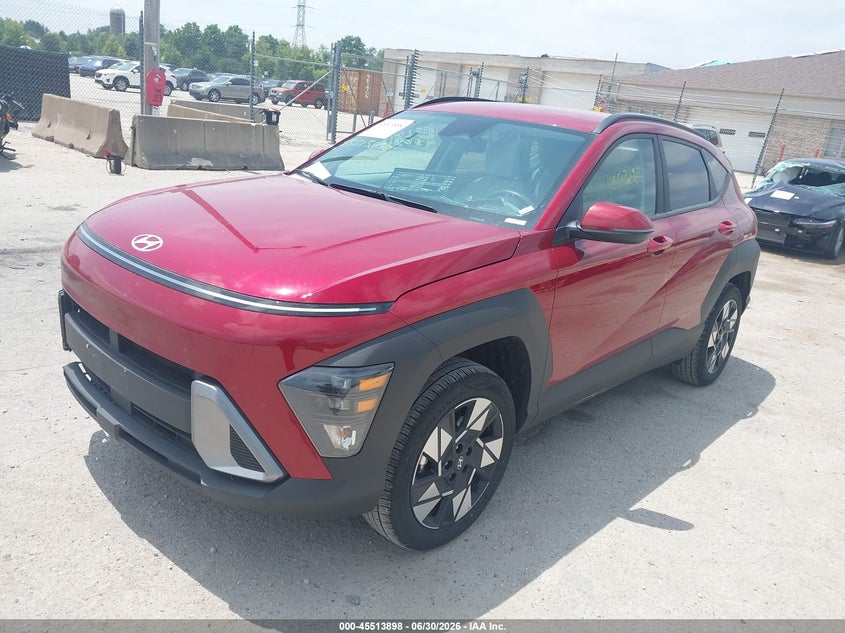 2025 Hyundai Kona VIN KM8HBCAB2SU338182 IAAI salvage auction — RIGHT FRONT, Enterprise Vehicles Clear Only (Wisconsin), sold $15,100 on 2026-07-14 (photo 2)