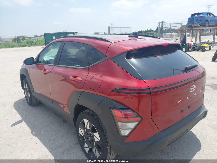 2025 Hyundai Kona VIN KM8HBCAB2SU338182 IAAI salvage auction — RIGHT FRONT, Enterprise Vehicles Clear Only (Wisconsin), sold $15,100 on 2026-07-14 (photo 3)