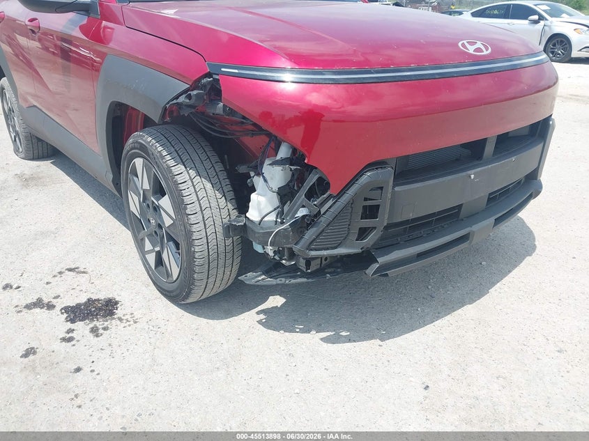 2025 Hyundai Kona VIN KM8HBCAB2SU338182 IAAI salvage auction — RIGHT FRONT, Enterprise Vehicles Clear Only (Wisconsin), sold $15,100 on 2026-07-14 (photo 6)